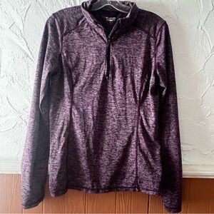 Head Purple Quarter-Zip Pullover